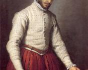 乔瓦尼巴蒂斯塔莫罗尼 - Portrait of a Man (The Tailor)